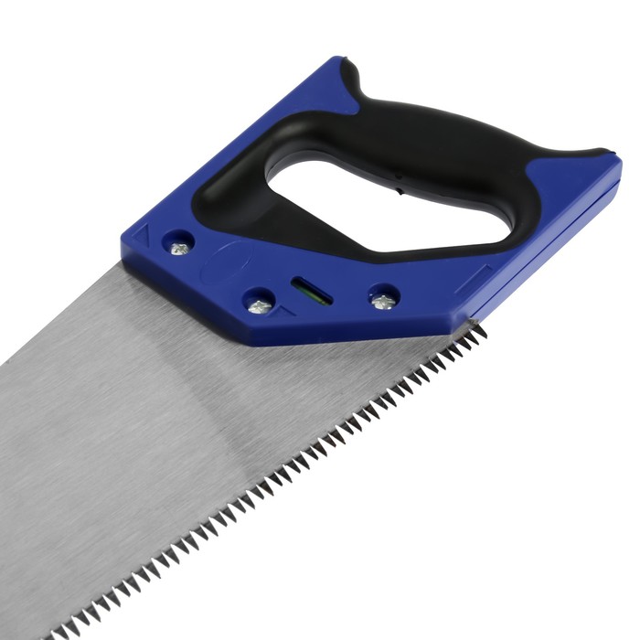 Ножовка по дереву ТУНДРА, 2К рукоятка, 3D заточка, большой зуб 8 мм, 5-6 TPI, 500 мм   9318023