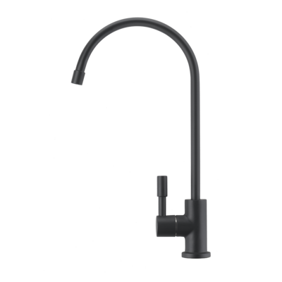 Кран для питьевых систем Барьер черный А028Р08 (0585)