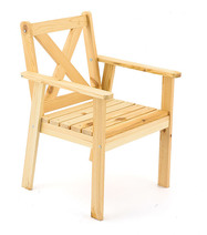 Кресло садовое "Копенгаген-Тренд" (массив сосны) ОКРАШЕННОЕ 59х61х86см