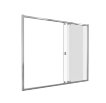 Шторка SCREEN WTW-180-C-CH стекло прозрачное, 4 мм GOOD DOOR ПД00103