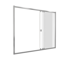 Шторка SCREEN WTW-170-C-CH стекло прозрачное, 4 мм GOOD DOOR ПД00095